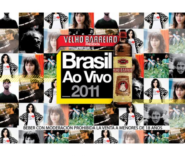 La Cachaça Velho Barreiro y Niceto Club, presentan Brasil Ao Vivo 2011